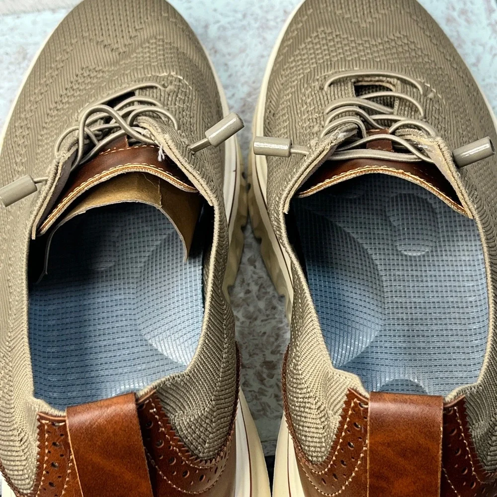 Men's‎ Knit Lace Up Casual Sneakers Comfort Walking Shoes Size 46